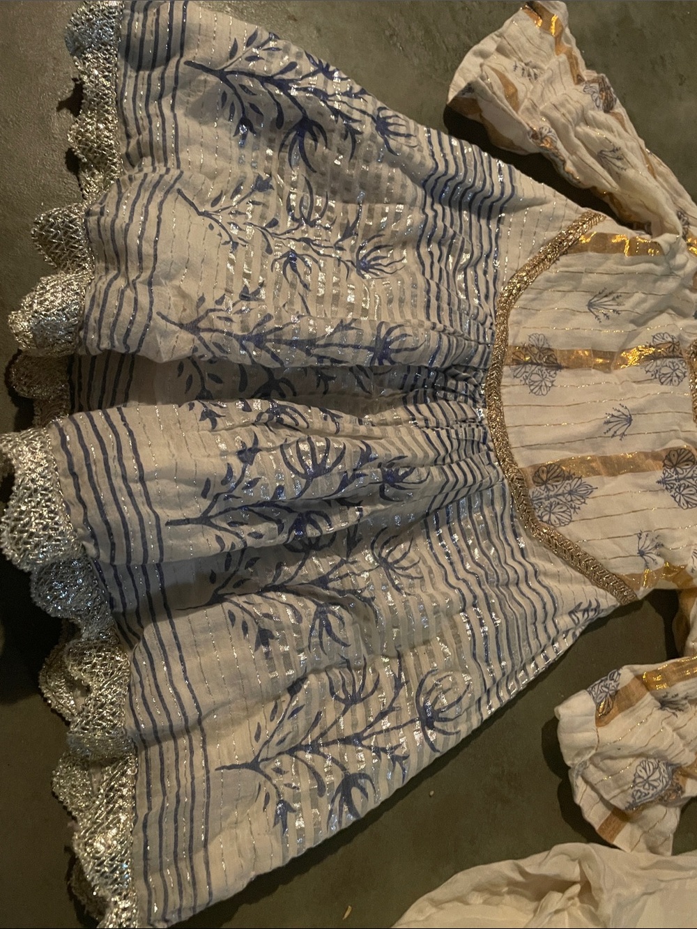 Little Muffet Anarkali Set - Picture 2 of 3